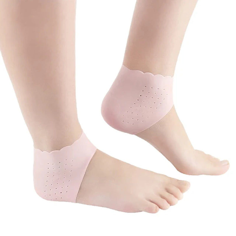 "Ultimate Silicone Gel Heel Socks: Repair and Protect Your Feet with Ease!"